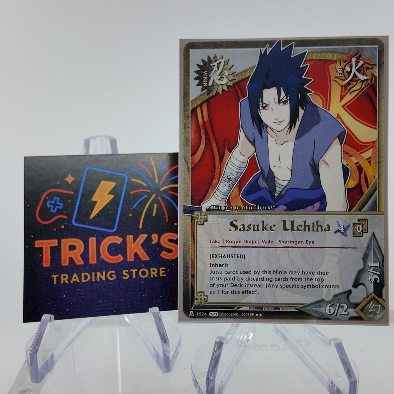 Bandai Carte collezionabili: Naruto Bandai CCG Sasuke Uchiha Rare ENG – Usato da Wettswil venduto da TricksTradingStore