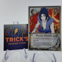 Naruto Bandai CCG Sasuke Uchiha Rare ENG