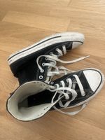 Schwarze Converse Chucks High, Grösse 36.5, Top Zustand!