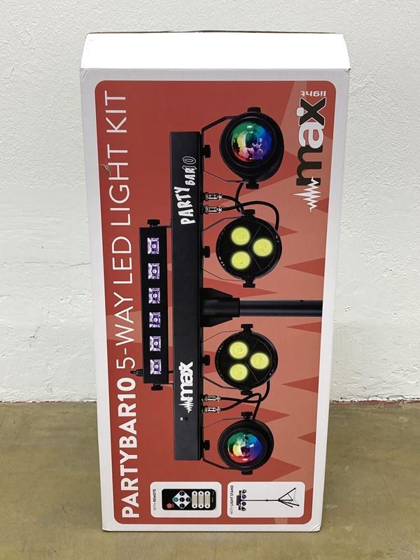 Lampade: MAX | Partybar 10 | Lichtset – Nuovo e nell'imballaggio originale da Wittenbach venduto da Restwert_St-Gallen
