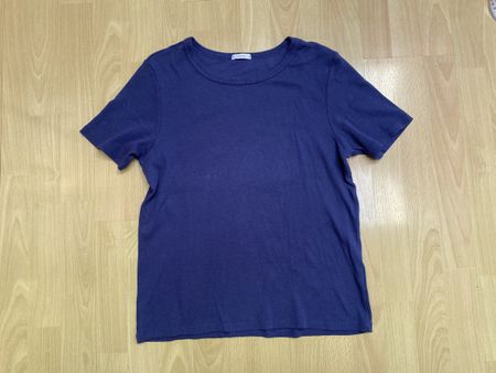 ENCUENTRO T-Shirt dunkelblau gerippt Gr. XL guter Zustand