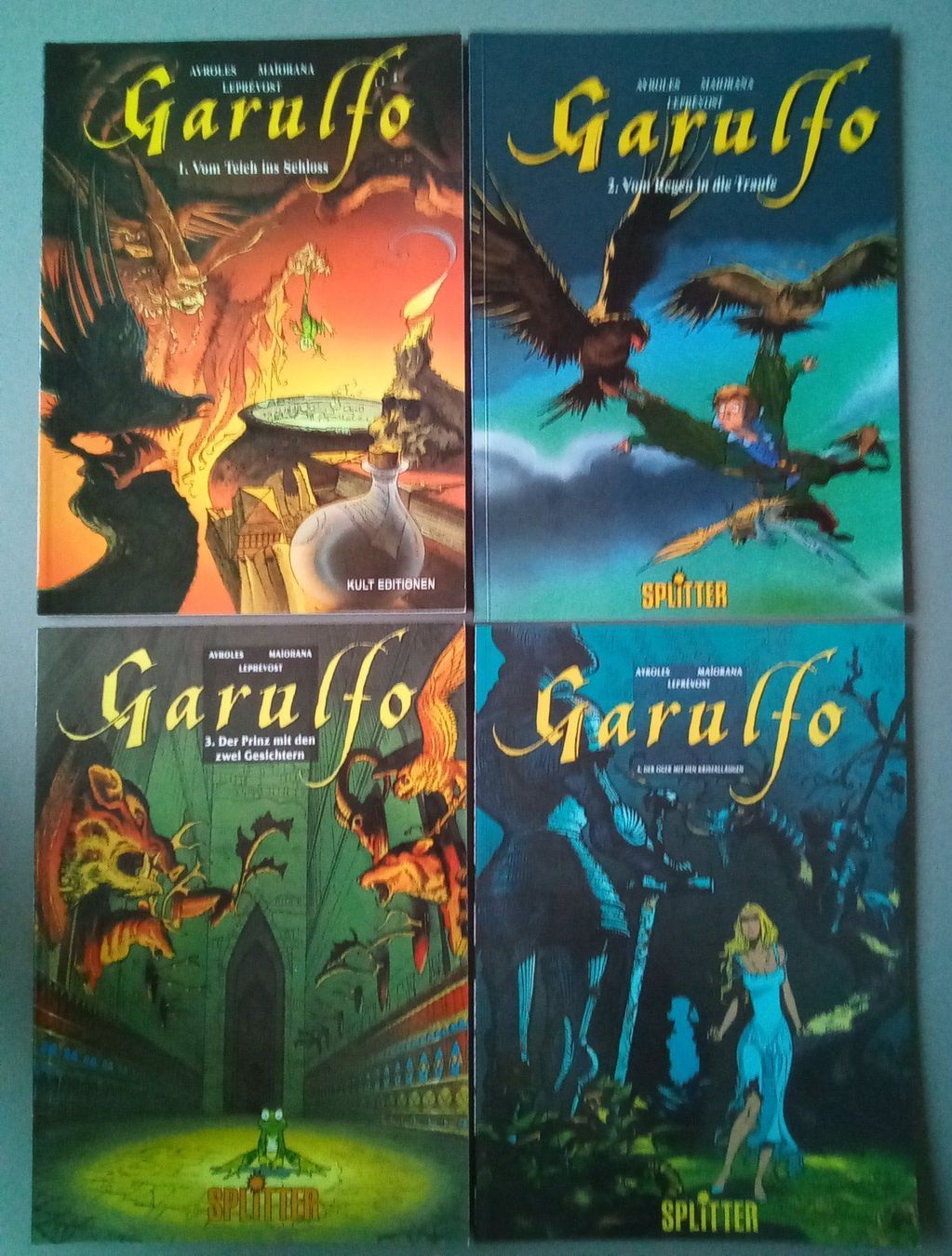 Comics: Garulfo Band 1 - 4 – Gebraucht aus Winterthur von andreas.leu