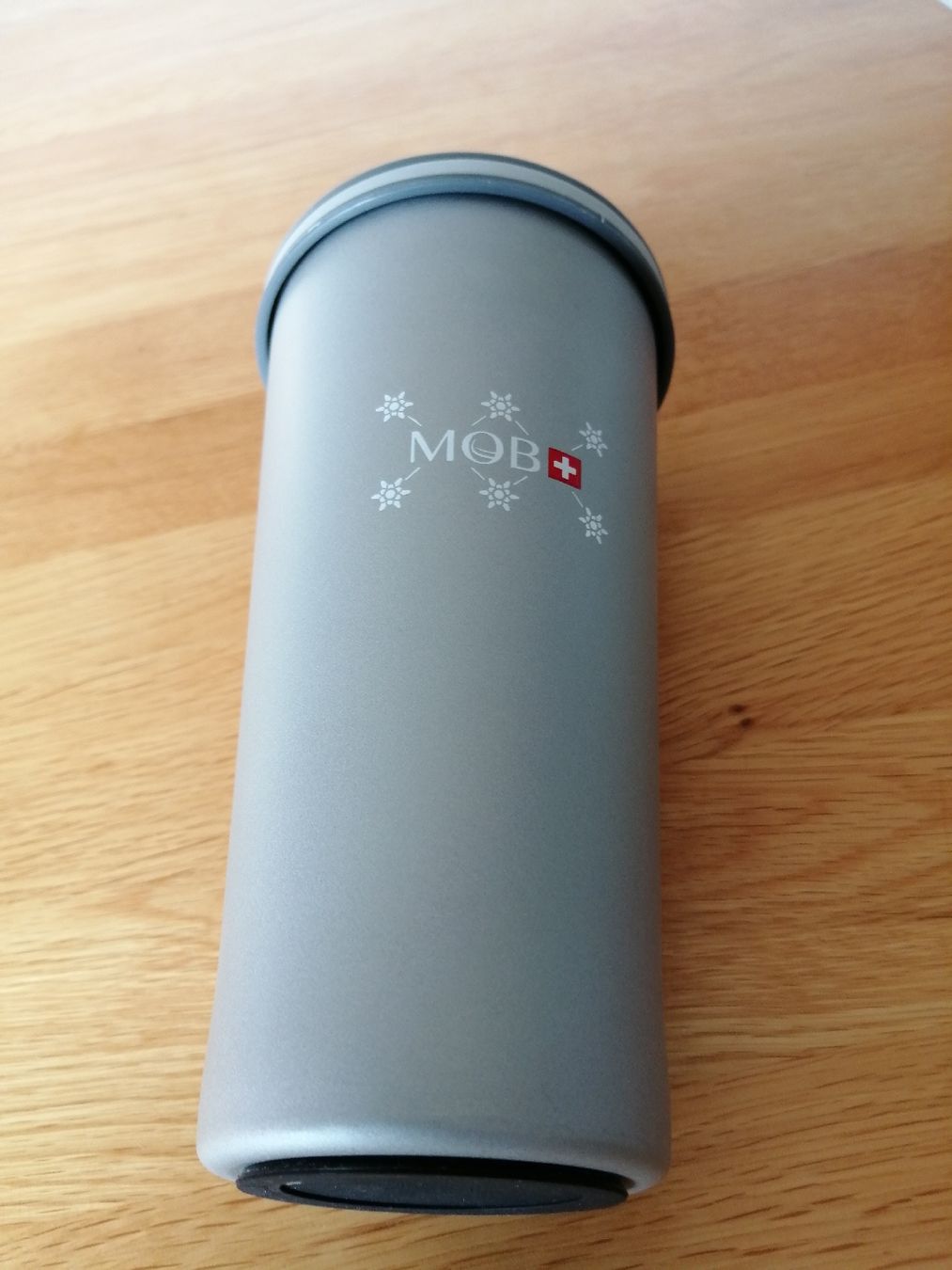 Borracce & Thermos: MOB Thermobecher Edelstahl Winter Wanderung NEU – Nuovo (secondo la descrizione) da Honau venduto da holunder3 1