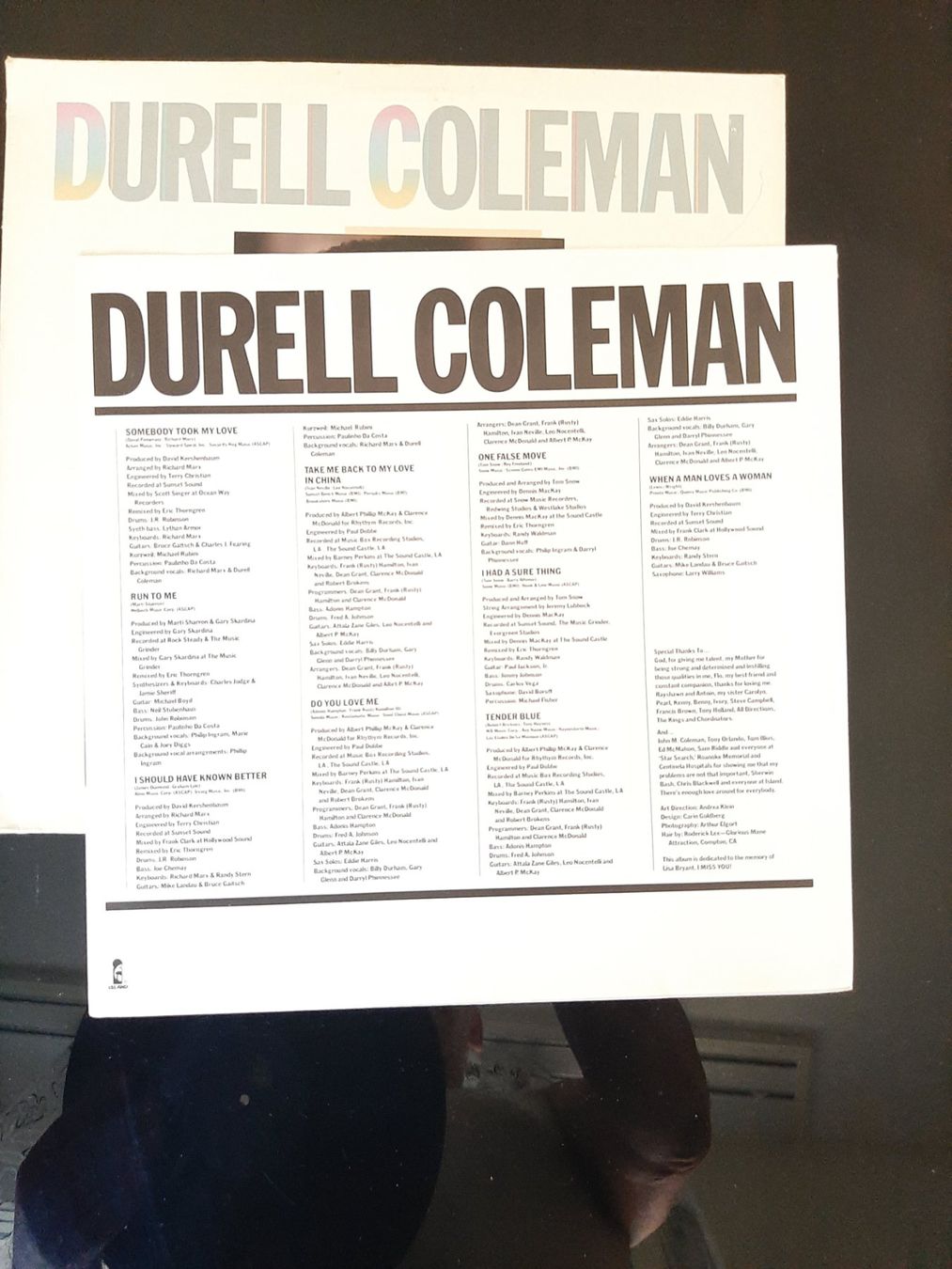 Vinyles: LP von Durell Coleman aus 1985 – D'occasion à Kreuzlingen par Jack.Daniels 3