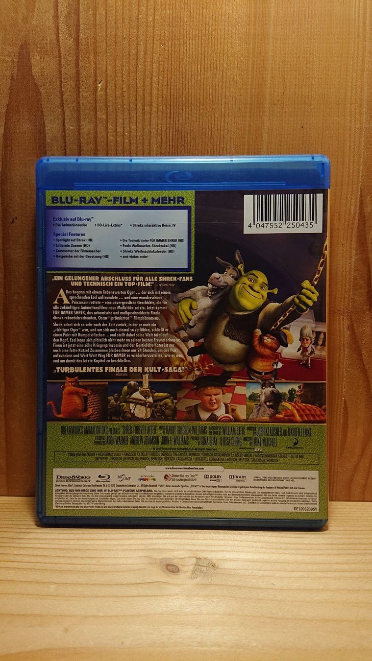 Alle DVDs: FÜR IMMER SHREK Das grosse Finale Blu-Ray – Gebraucht aus Wilderswil von Exebub 1