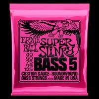 Super Slinky 5-String Nickel Wound E-Bass Saiten 040-125