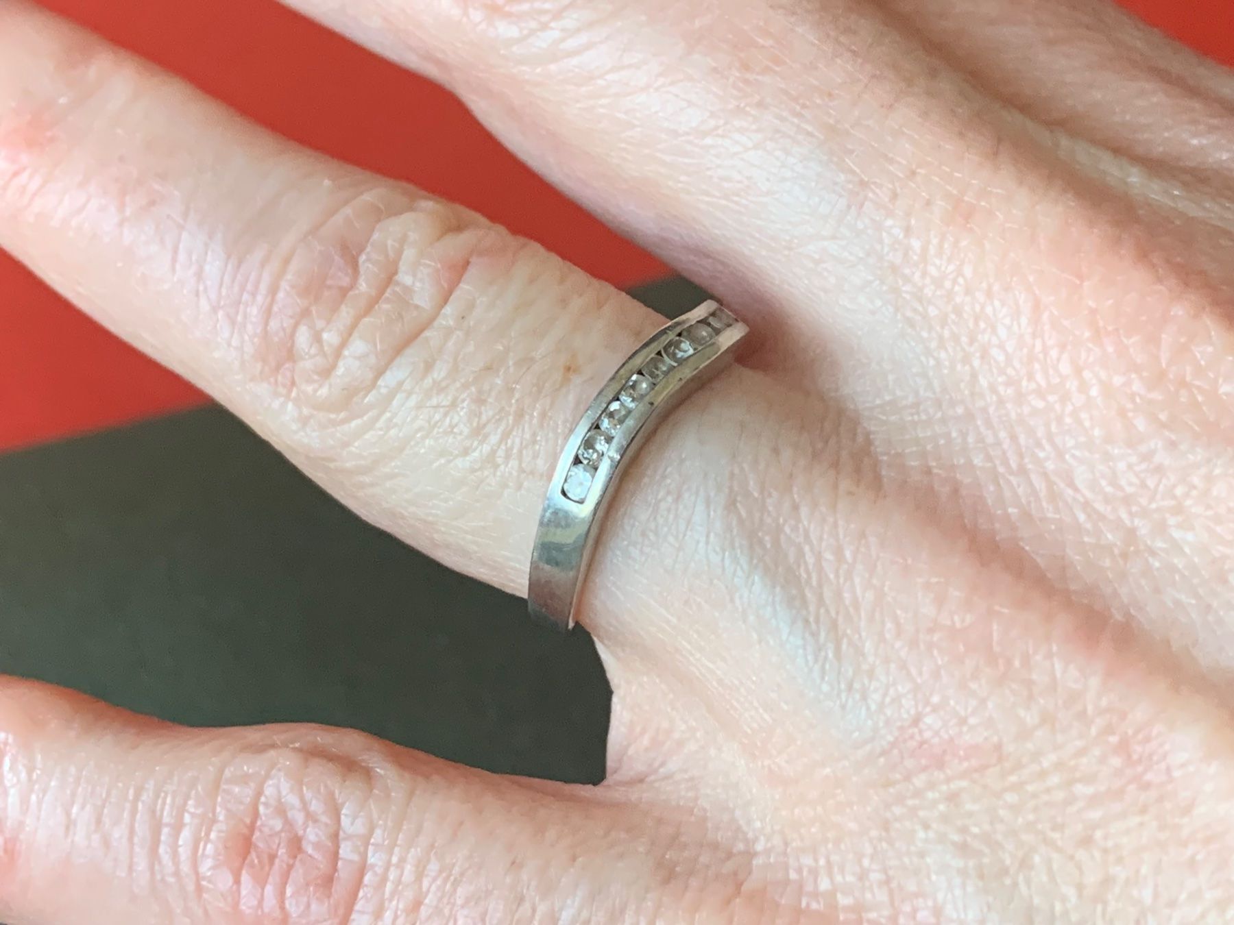 Anelli: silberring swing steinli (55) – Usato da Laufen venduto da Bellebellezza 1