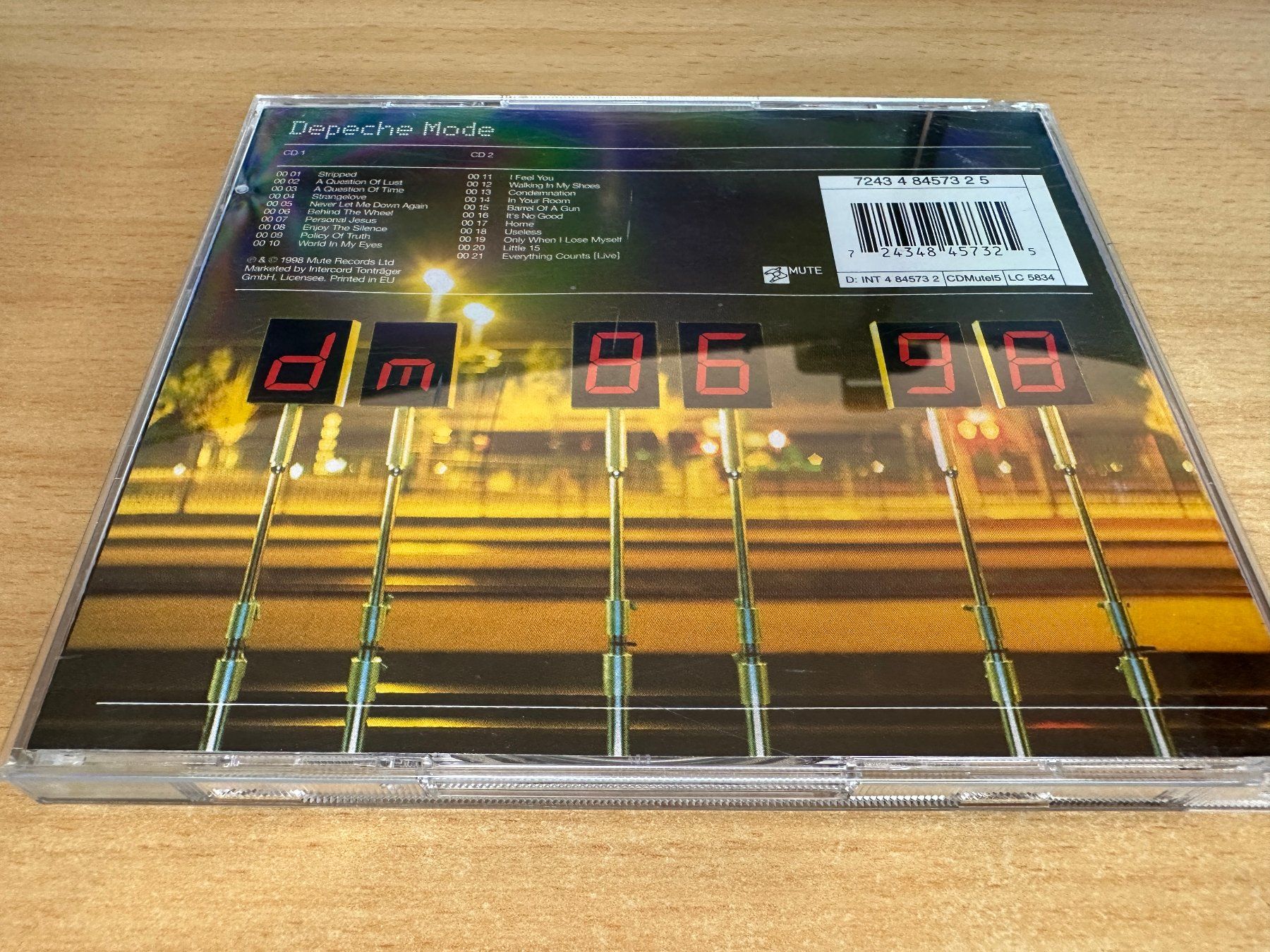 CD: Depeche Mode - The Singles 86>98 - 2 CD – Usato da Rikon im Tösstal venduto da Alpenmutz 1