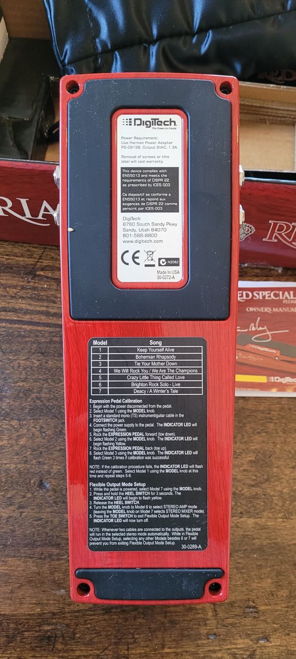 Musikinstrumente: Pédale d'effet Digitech Brian May Red Special Queen – Gebraucht aus Fribourg von stick01 4