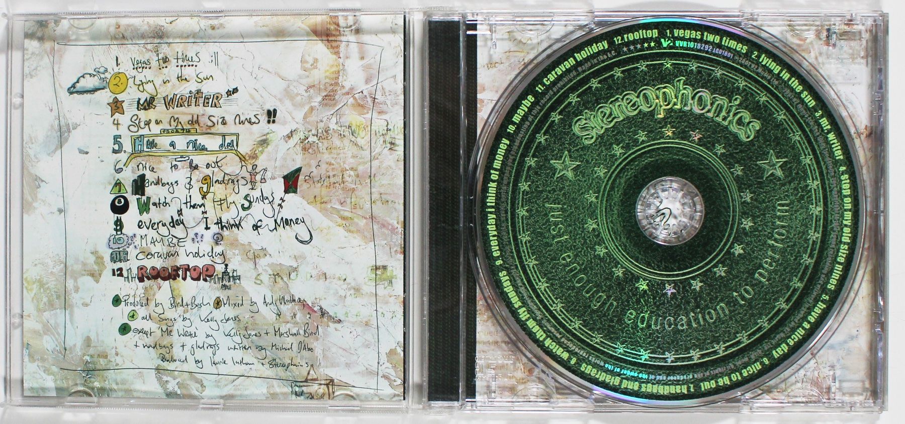 CD: CD STEREOPHONICS - JUST ENOUGH CADUCATION TO PERFORM – Usato da Brüttisellen venduto da Collector-Corner 1