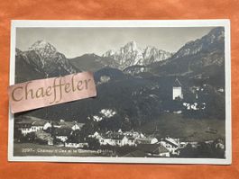 1935 Château-d'Oex et la Gumfluh - Selten! 