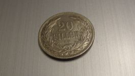 1907 Magyar 20 Filler