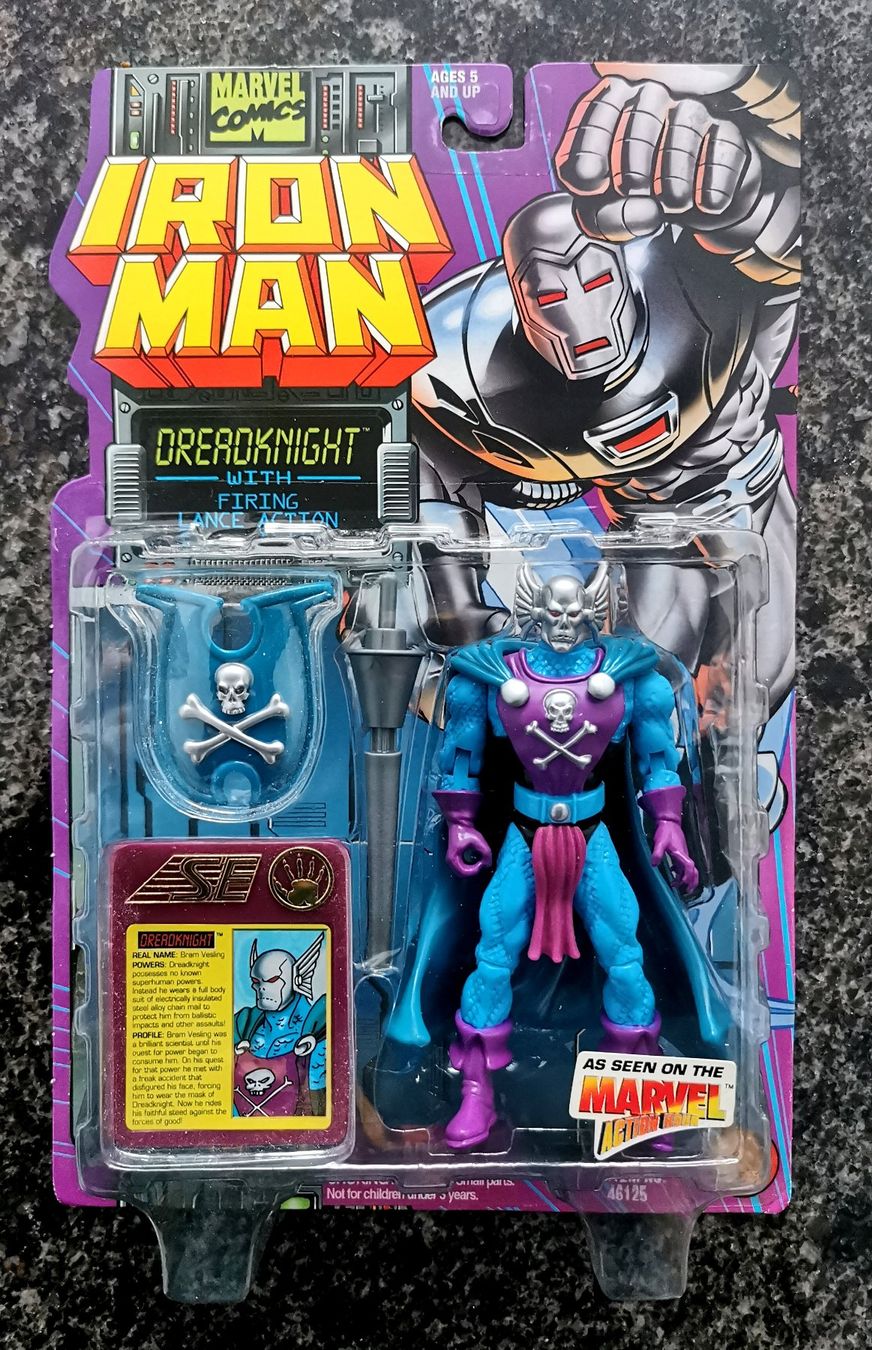 Marvel Figuren: Dreadknight 1995 Action Figur Vintage Iron Man Marvel Comics – Neu und originalverpackt aus Rorschach von Actionvintage789