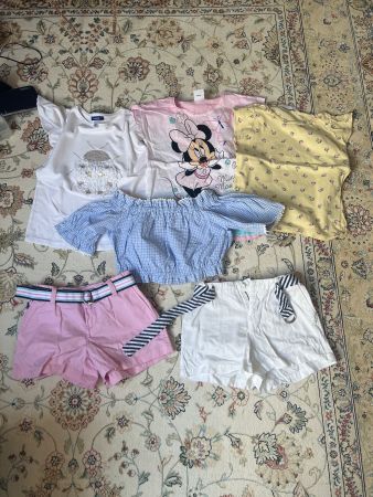 Sommer Mädchen Kleiderpaket, Grösse 128 Top Zustand