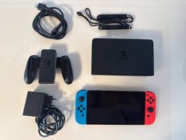 Spielkonsole Nintendo Switch Oled in Top Zustand