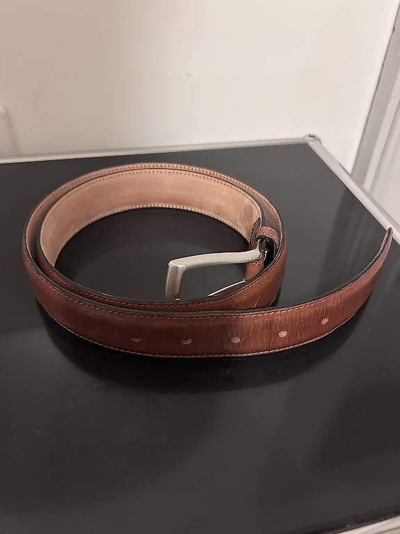 Cinture: Ledergurt Braun (Loake) – Usato da Zürich venduto da greenbay12