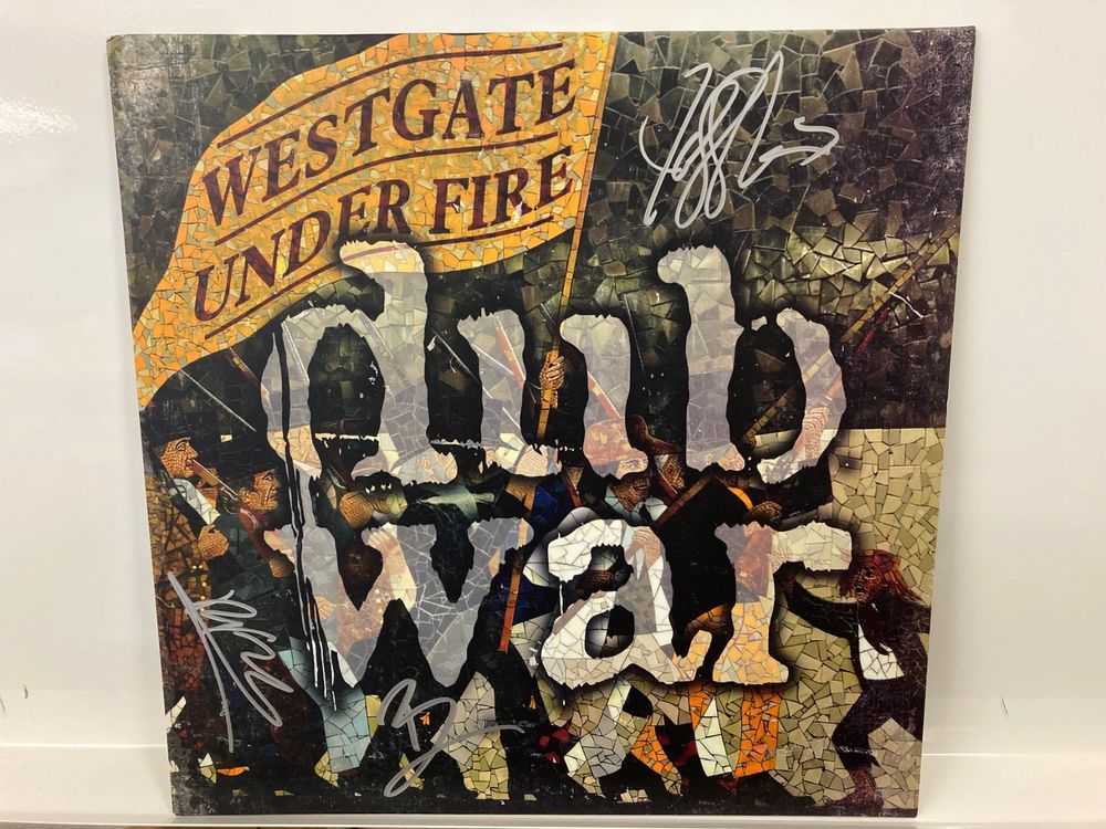 Dub War – Westgate Under Fire ltd. 200 red Vinyl signed | Kaufen auf ...