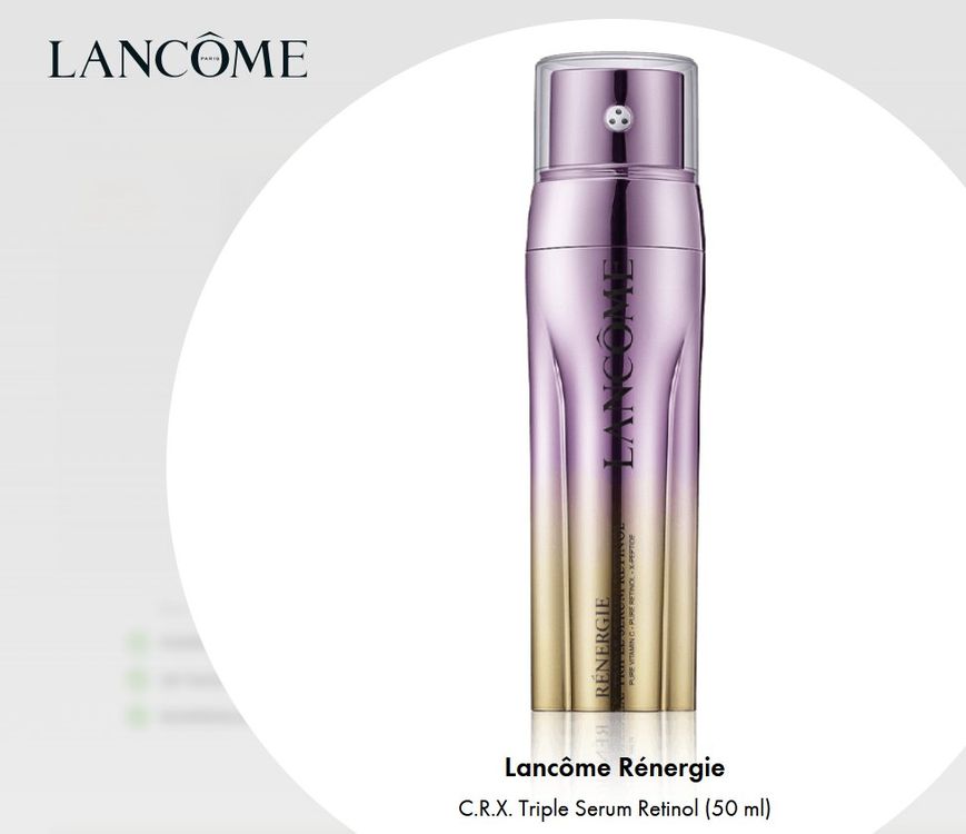 🔥Lancôme Rénergie C.R.X. Triple Serum Retinol 50ml NEU+OVP (Neu und ...