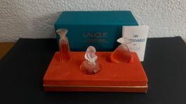 Coffret parfums miniatures les introuvables LALIQUE