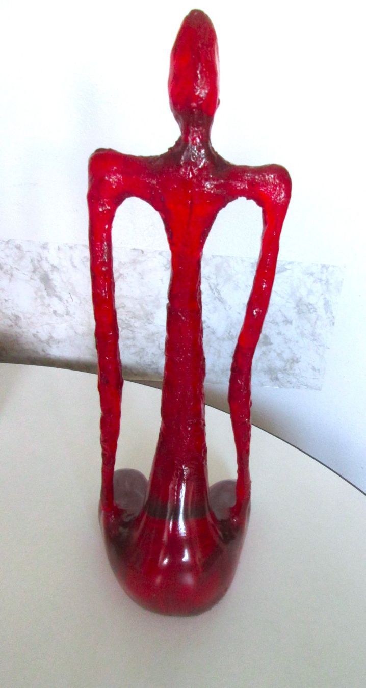 Sculture & Statue: Signierte Skulptur einer Frau – Difettoso da Sementina venduto da babucia 2