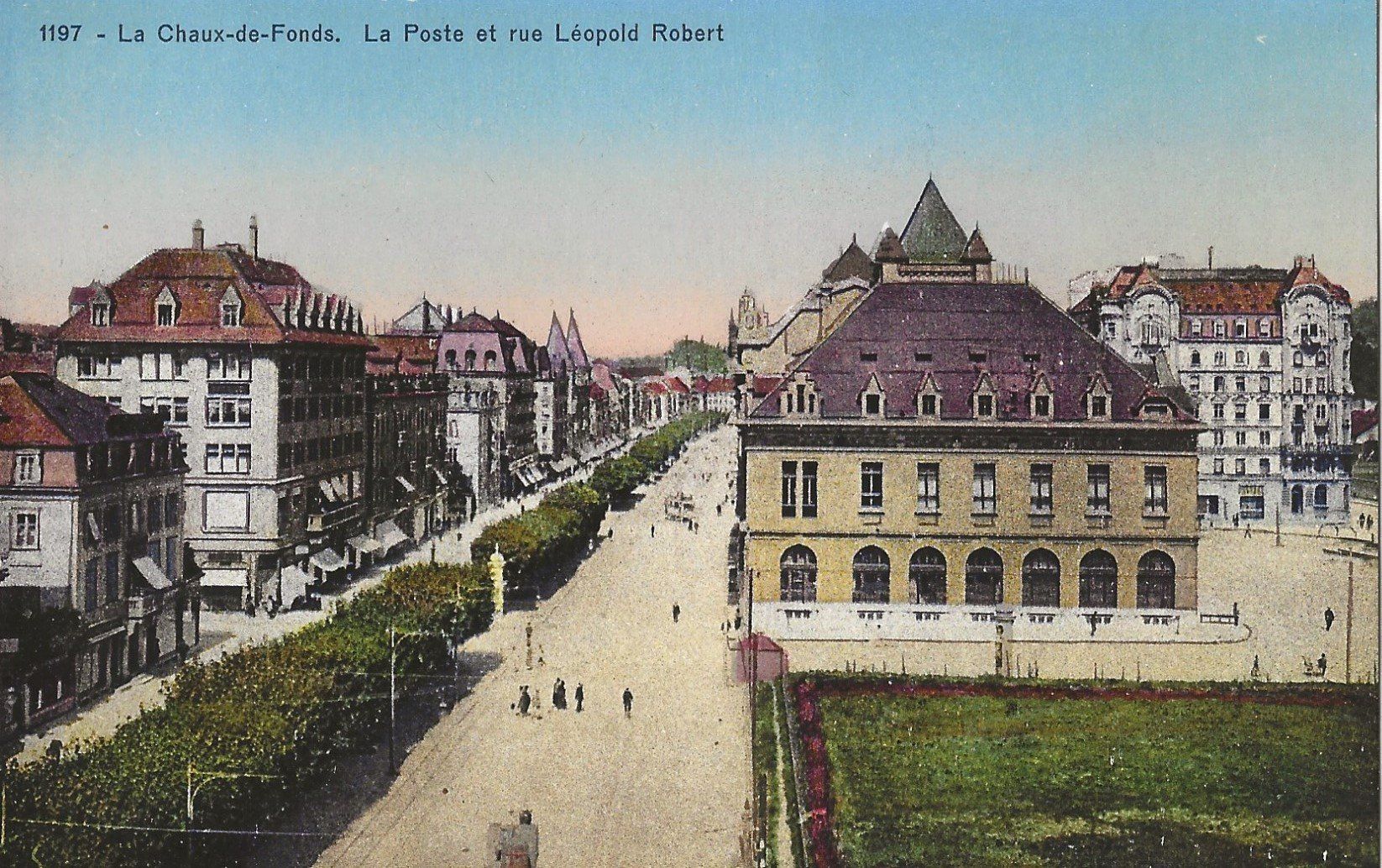 Cartoline postali: La Chaux-de-Fonds – Usato da Frauenfeld venduto da Merk52
