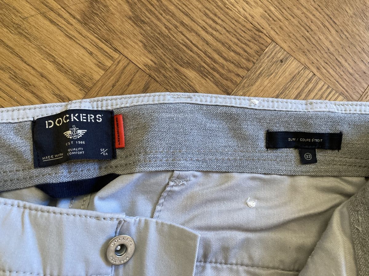 Pantaloni: Dockers Chinos Grau 33 – Usato da Cham venduto da LoreM7 2