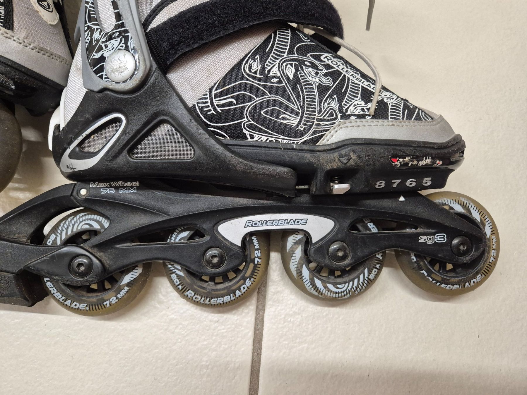 Pattini in linea & Pattini a rotelle: Rollerblades Gr. 36.5 - 40.5, Spitfire S – Usato da Winkel venduto da Heuresis 5