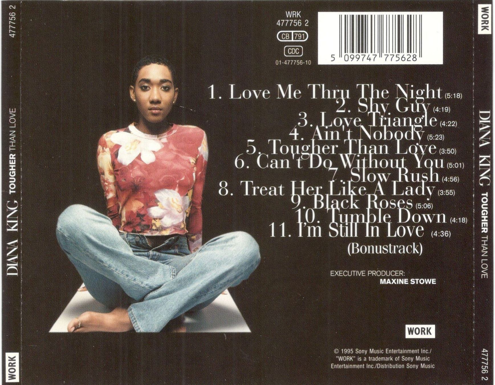 CD: Diana King CD Tougher Than Love – Usato da St. Margarethen TG venduto da Smiley-Face 1