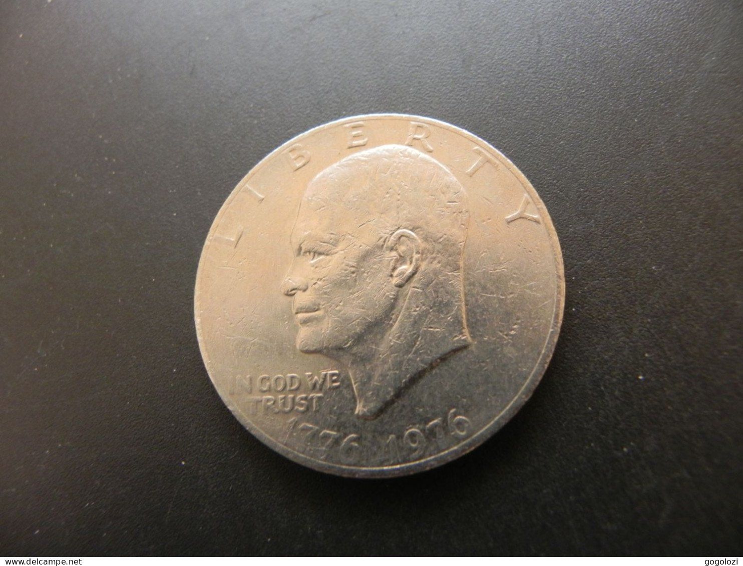 Tutti le monete: USA 1 Dollar 1976  Eisenhower – Usato da Biel/Bienne venduto da Gogolozi