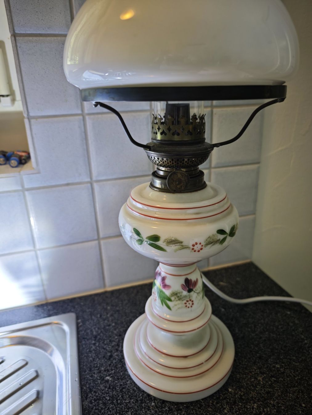Lampade: Petroleum Lampe – Usato da Sissach venduto da Dieter5000
