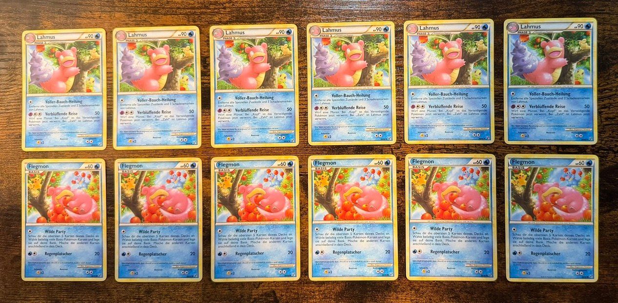 Pokémon Carte collezionabili: Lahmus 38 & Flegmon 66 – Usato da Zürich venduto da PEACECOCOON