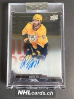 Roman Josi NHL Clear Cut Auto Card (Short Print)