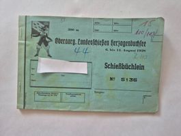 Oberaargau Landesschiessen Herzogenbuchsee 1938