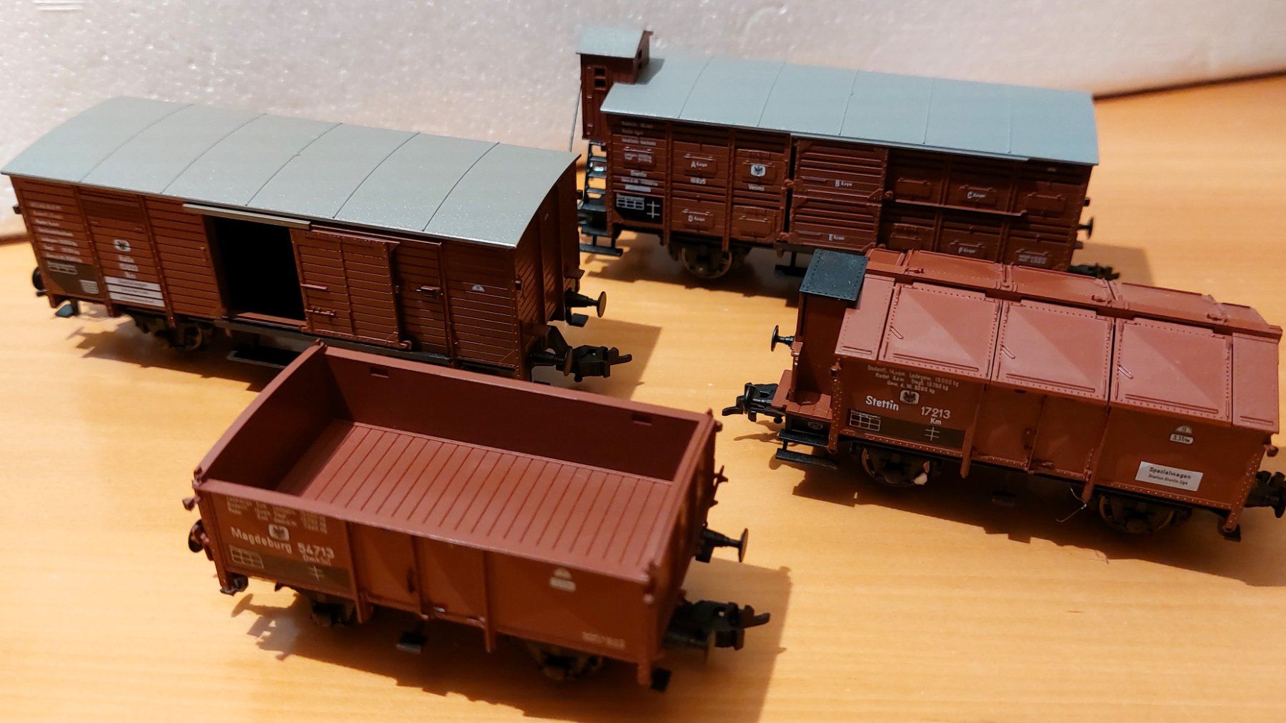 Fleischmann Modelleisenbahnen: Fleischmann 4883 - Dampfzug mit C4 der K.P.E.V. – Neu (gemäss Beschreibung) aus Rotkreuz von MOBAHN-1zu87 5