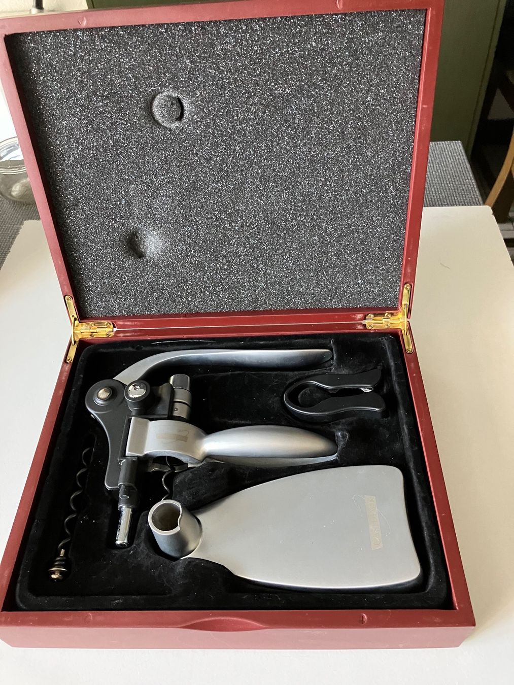 Apribottiglie & Tappi per chiusura: Korkenzieher-Set – Nuovo e nell'imballaggio originale da Aadorf venduto da heiluz15