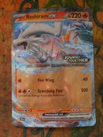 POKEMON  Reshiram EX HP220  H JTG EN  (190 MM x 135 MM)