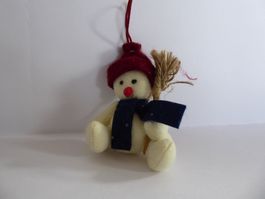 Sympathischer Plüsch Schneemann