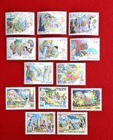 VATIKAN PAPST REISEN 1985-87 2 SERIEN KOMPLETT 1987** 1988**