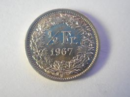 50 Rp. 1967 silber unz