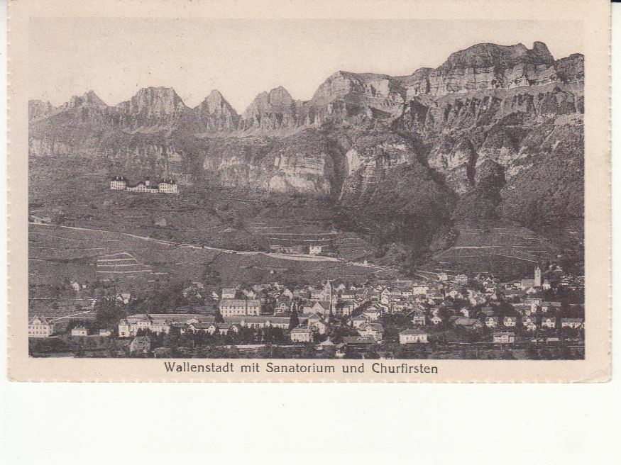 Cartoline postali: Wallenstadt 1921 – Usato da Bürglen TG venduto da StampGraf