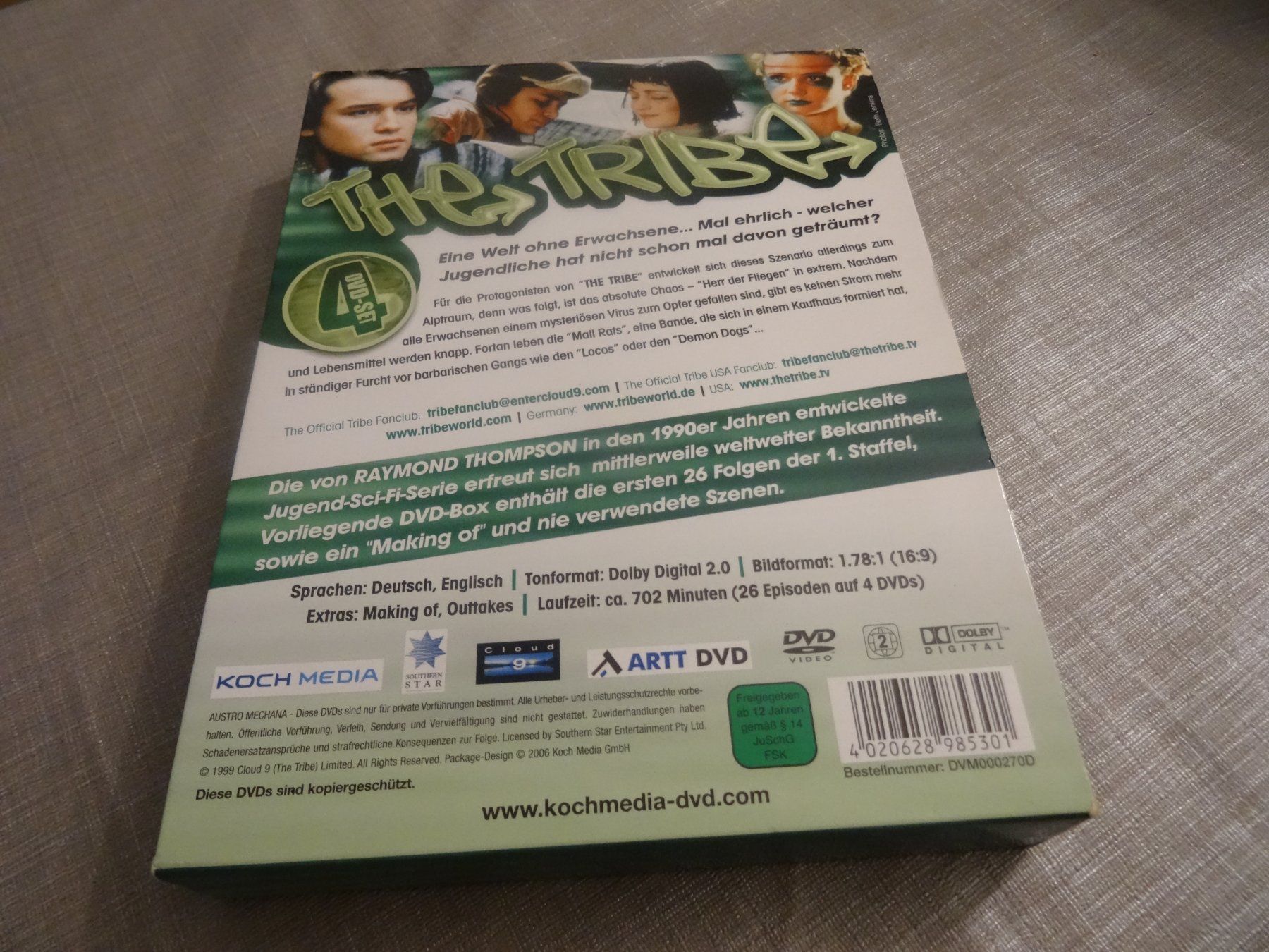 Tous les DVDs: The Tribe DVD Box 1 - Kultserie – D'occasion à Olten par Disc-Verkauf 1