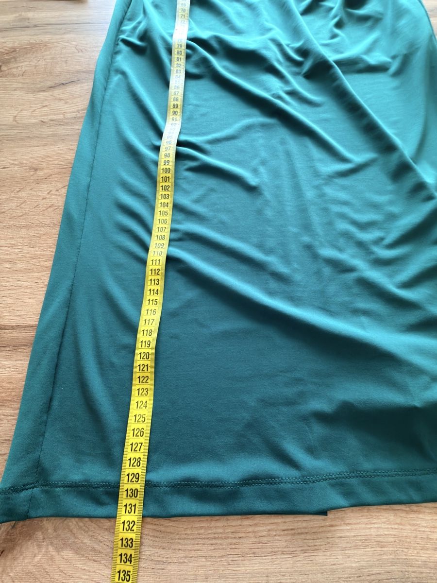 Zara Vestiti: Zara, Elegantes, langes,  grünes Kleid, Gr M/36 – Usato da Urdorf venduto da fairfashion 2