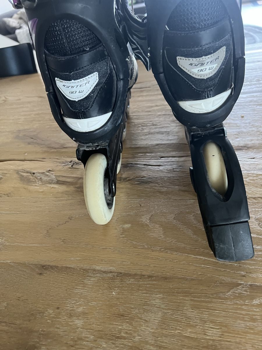 Pattini in linea & Pattini a rotelle: Rollerblade Damen Inlineskates Igniter 90 W Gr. 38 – Usato da Siebnen venduto da Alessandra019 3