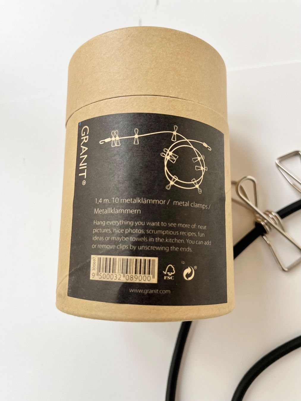 Tutte le decorazioni: Photo/Postcard elastic string with metal clips – Nuovo (secondo la descrizione) da Lucens venduto da metaD 1