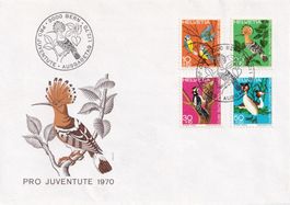 Lot Pro Juventute FDC 1970-71-72-73-74-75-77-78