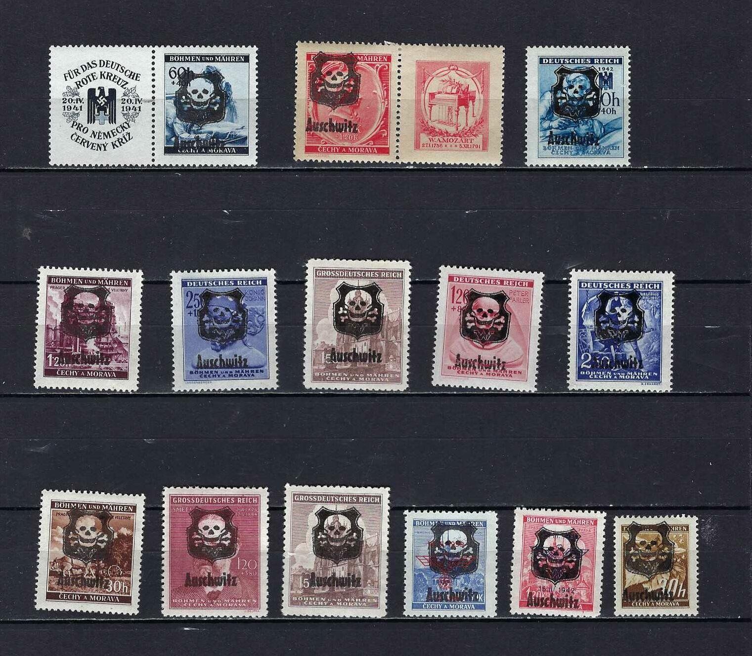Tutti i francobolli: Böhmen & Mähren Auschwitz ** – Usato da Lindau venduto da Rickie123