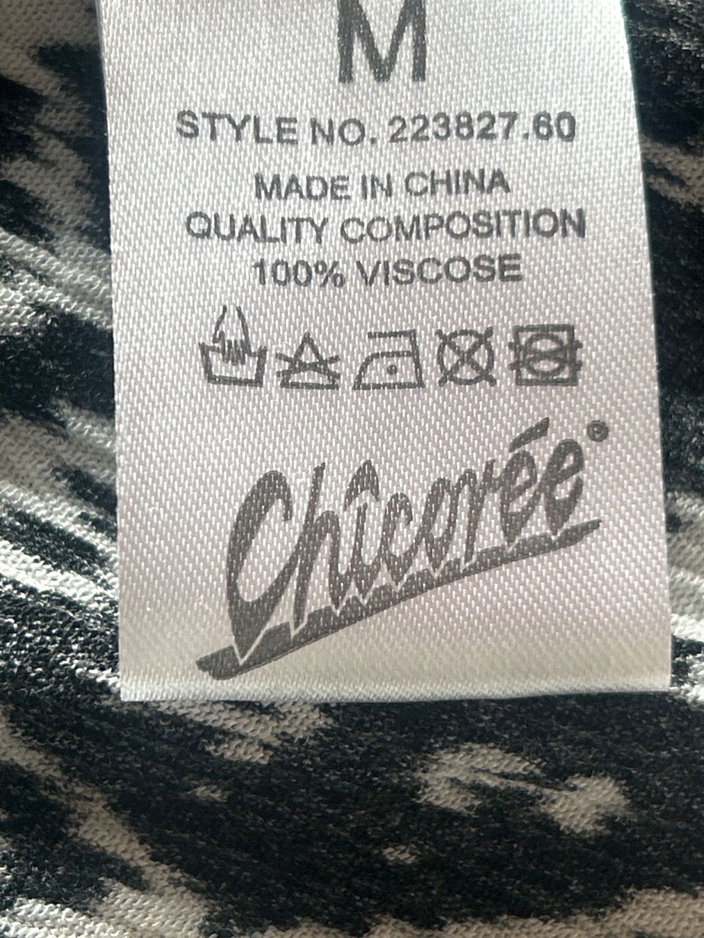 Camicette: Blusenshirt schwarz mit Muster von Chicorée Gr. M – Usato da Brunnen venduto da Nala2929 6