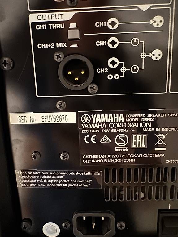 Yamaha Haut-parleurs: YAMAHA Lautsprecher DBR 12 – D'occasion à Aesch BL par Onir.c 4