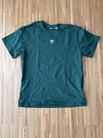 adidas Originals Essential Trefoil T-Shirt – Grün – Gr. S