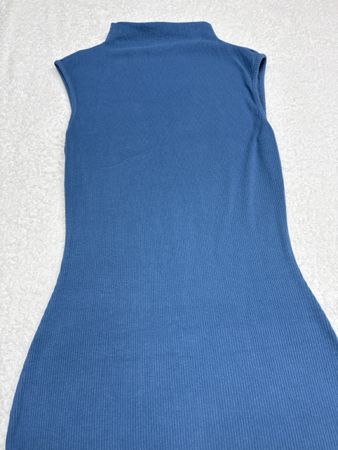 Robe bleu côtelée sans manches Shein taille M - Été ☀️